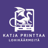 Katja printtaa lohikäärmeitä